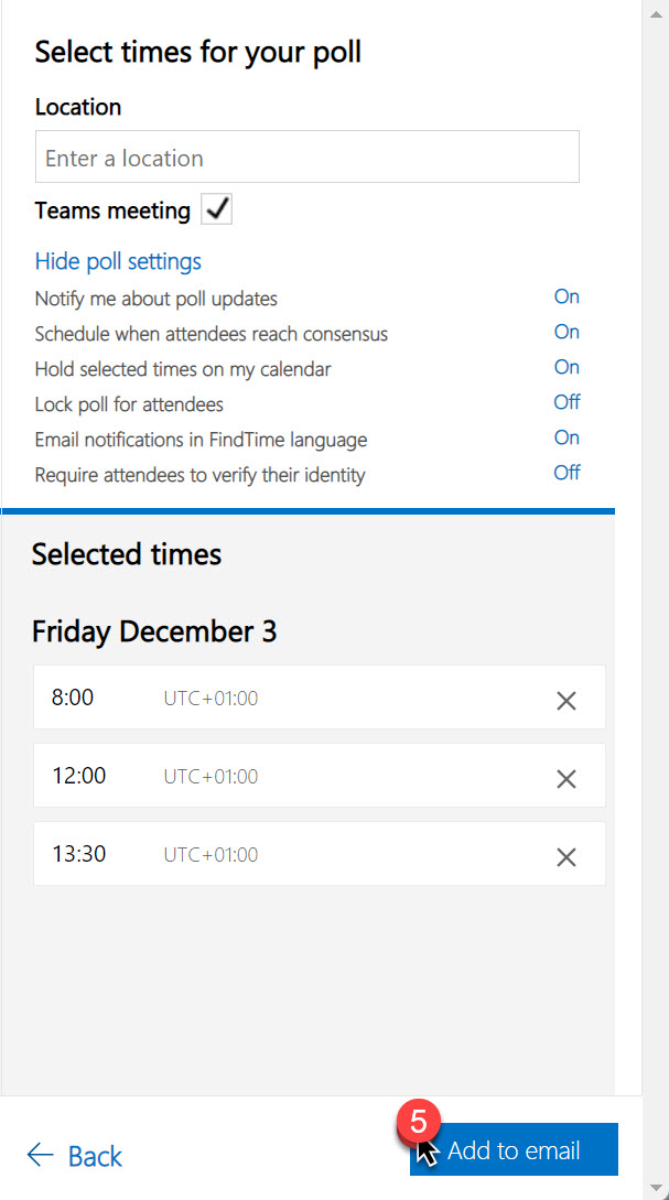 Hvordan bruke Microsoft FindTime for planlegging av møter i Outlook